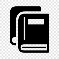 books, reading, authors, stories icon svg