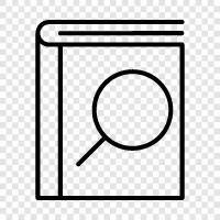 Books, Library, Online, Catalog icon svg