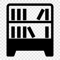 books, bookshelf design, bookshelf storage, bookshelf icon svg