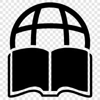 books, library, reading, fiction icon svg