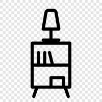 books, reading, library, bookshelf icon svg