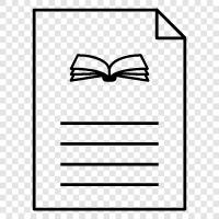 bookstore, book, document, library icon svg