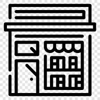 bookstore, reading, literature, book icon svg