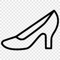 boots, sneakers, pumps, sandals icon svg