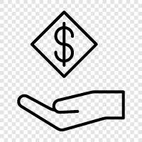 borrowed, borrowing, borrowing money, lending icon svg