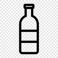 Bottle of Alcohol, Alcoholic Beverage, Alcohol, Liquor Bottle icon svg