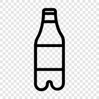 Bottles, Recycled, Bottle, Glass icon svg