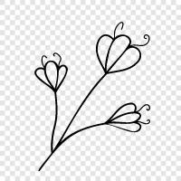 bouquets, corsages, boutonnieres, flower arr icon svg