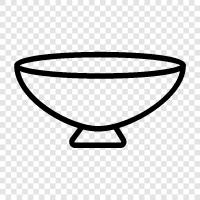 Bowl, Food, Buffet, Restaurant icon svg