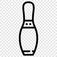 Bowling Topları, Bowling Alleyleri, Bowling Ayakkabıları, Bowling Pin Bowling ikon svg