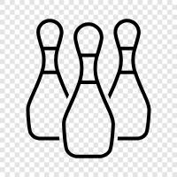 Bowling, Ball, Sport, Recreation icon svg