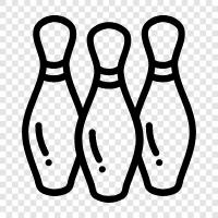 bowling, sport, recreation, games icon svg