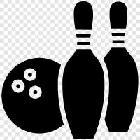 Bowling, Bowling Shoes, Bowling Alley, Bowling Pin icon svg