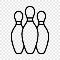 bowling, sport, recreation, fun icon svg