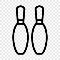 bowling, sport, activity, bowling pins icon svg