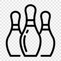 bowling, sport, recreation, games icon svg