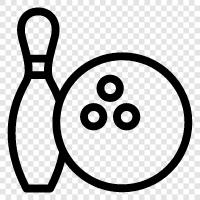 BowlingAlley, BowlingLanes, BowlingBall, BowlingAce icon svg