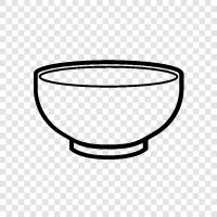 bowls, bowls of, bowls of soup, bowls of cereal icon svg