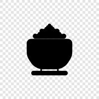 Bowls, American, Asian, Barbecue icon svg