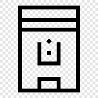 box, storage, storage unit, container icon svg