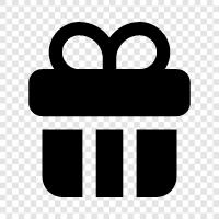 box, wrapping, gift, present icon svg