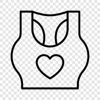 bra, Bras, Sports, Breast protector icon svg