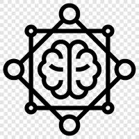 Gehirn, Neuron, Gehirnzellen, Lernen symbol