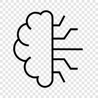 Gehirn, Synapsen, Gesundheit, Geisteskrankheit symbol