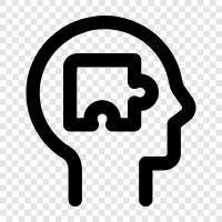 brain teaser, IQ test, mental puzzle, logical thinking icon svg