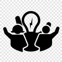 brainstorming, creativity, ideas, brainstorming session icon svg