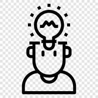 brainstorming, creativity, new ideas, fresh thinking icon svg