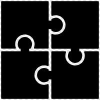 brainteaser, logic problem, math problem, jigsaw puzzle icon svg