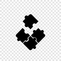 brainteasers, logic puzzles, jigsaw puzzles, optical illusions icon svg