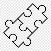 brainteasers, Logikpuzzles, Kreuzworträtsel, Puzzles symbol