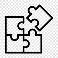 brainteasers, logic problems, puzzles for kids, puzzle games icon svg