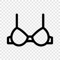 bras, lingerie, women, women s clothing icon svg