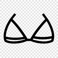 bras, lingerie, undergarments, clothing icon svg