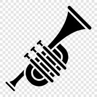 brass, music, sound, music teacher icon svg