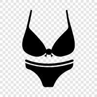 brazilian, thong, bikini, swimwear icon svg