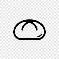 bread, breaded, burger, breakfast icon svg