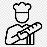bread, bakeries, bread products, breadmaking icon svg