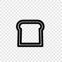 bread, sliced bread, bread slice ideas, bread ideas icon svg