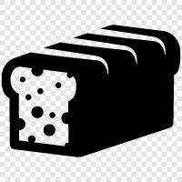 bread, breadmaker, bread maker recipes, bread maker instructions icon svg