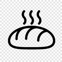 bread loaf recipe, bread loaf ingredients, bread, bread loaf icon svg