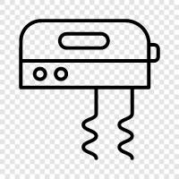 bread machine, bread maker, bread mixer, kitchen aid icon svg