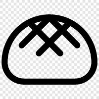 Brot, Bäckerei, Brötchenmacher, Teig symbol