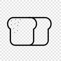 breadmaker, bread dough, bread machine, bread recipes icon svg