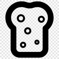 Brotherstellung, Brot, Bäckerei, Backwaren symbol