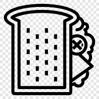 breadmaking, bread ingredients, bread machine, bread recipe icon svg