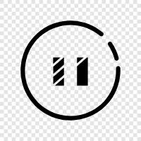 break, breakpoint, time out, breakpoint marker icon svg